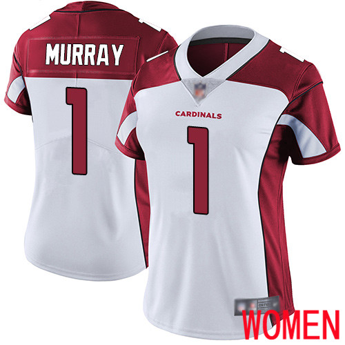Arizona Cardinals Limited White Women Kyler Murray Road Jersey NFL Football #1 Vapor Untouchable->youth nfl jersey->Youth Jersey